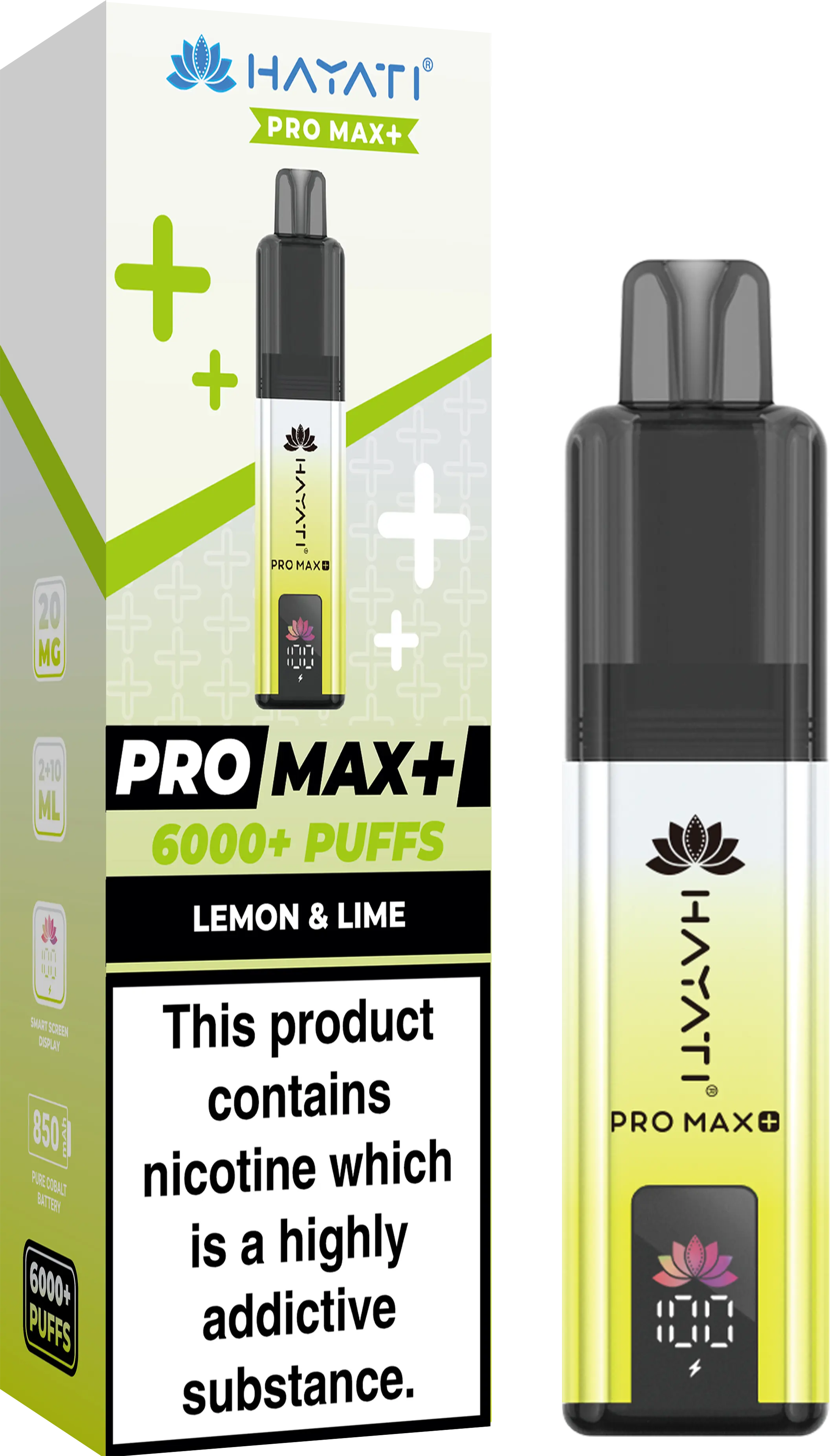 Hayati Pro Max 6000 Puffs Disposable Vape Pack of 10 - Vape wholesale supplies